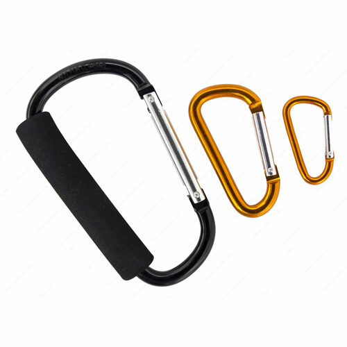 Richelieu 520391 Elongated Eye Aluminum Snap Set - 3 Pieces