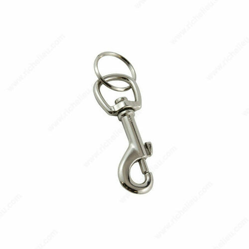 Richelieu 115860 Swivel Bolt Snap with Key Ring