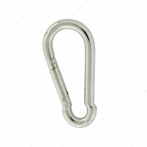 Richelieu 491591 Galvanized Security Snap Hook