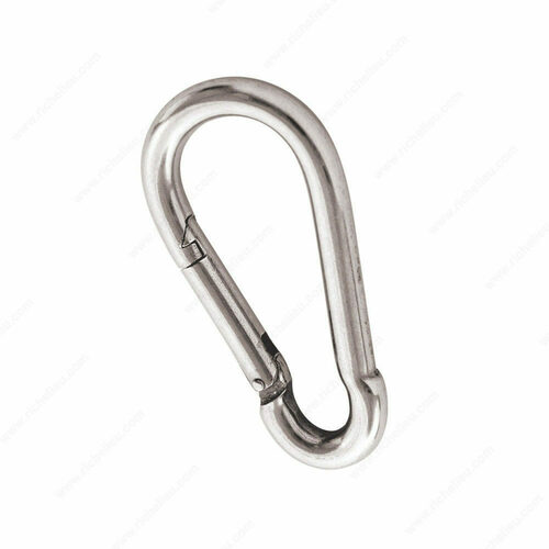 Richelieu 518541 Stainless Steel Security Snap Hook