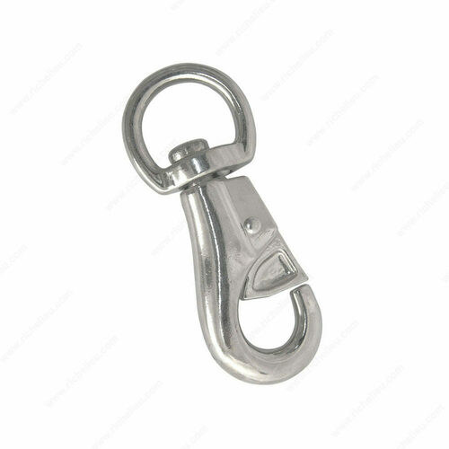 Richelieu 147530MIB Swivel Eye Security Snap Hook