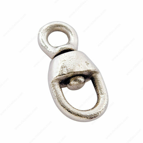 Richelieu 126370 Nickel Plated Single Malleable Swivel