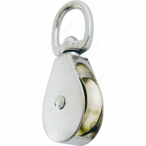 Richelieu 151680 Swivel Eye Single Sheave Rope Pulley