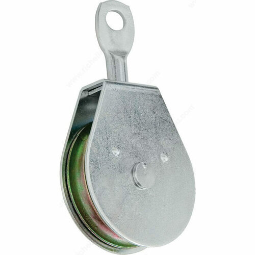Richelieu 152810 Heavy-Duty Swivel Eye Single Rope Pulley