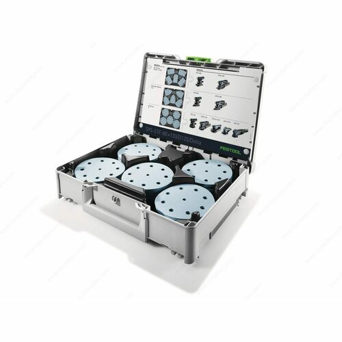 Richelieu FS577126 Systainer Abrasive Set SYS-STF D125 GR