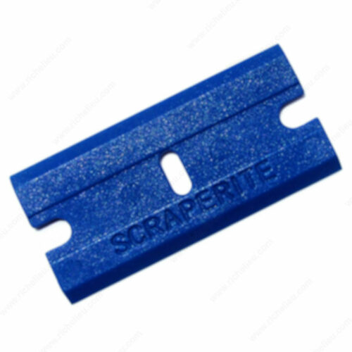 Richelieu CPSRS100MBL Rectangular Plastic Scraper Blades