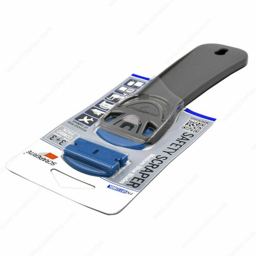 Richelieu CPSRT33MBL Plastic Safety Scraper Blades
