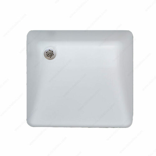 Richelieu MSSBS7825PW Meganite ADA Rectangle Ramp Sink BS7825