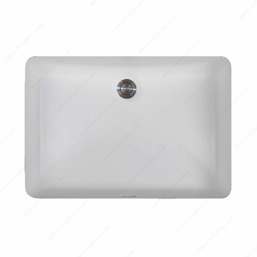 Richelieu MSSBS7812PW Meganite ADA Rectangle Sink BS7812