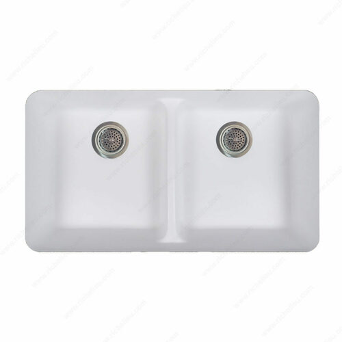 Richelieu MSSKS7916PW Meganite ADA Double Sink - KS 7916