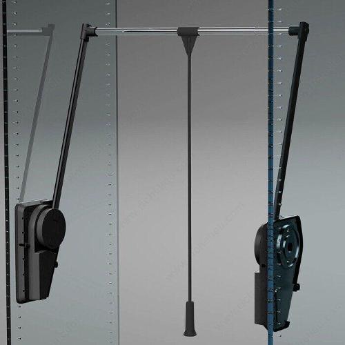 Richelieu 1512230100 Adjustable Tension Pull-Down Rod with High Load Capacity