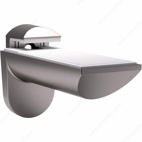 Richelieu 161022185 Kaiman Glass Wood Wall Shelf Support