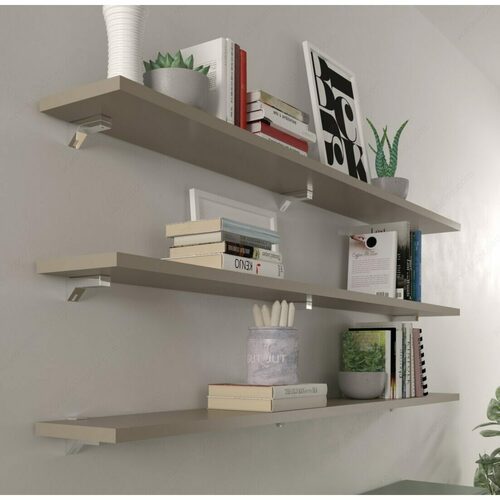 Richelieu 166210140 Kalabrone Glass Wood Wall Shelf Support