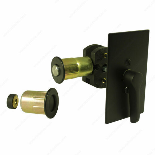 Richelieu 171517BD14GB42 INOX Privacy Lock for Sliding Barn Door - 1517 Series