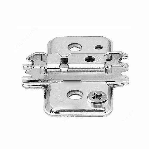 Richelieu 173H910180 BLUM Mounting Plates with Adjustable Cam