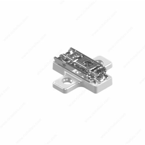 Richelieu 173H9104180 BLUM Mounting Plates with Adjustable Cam