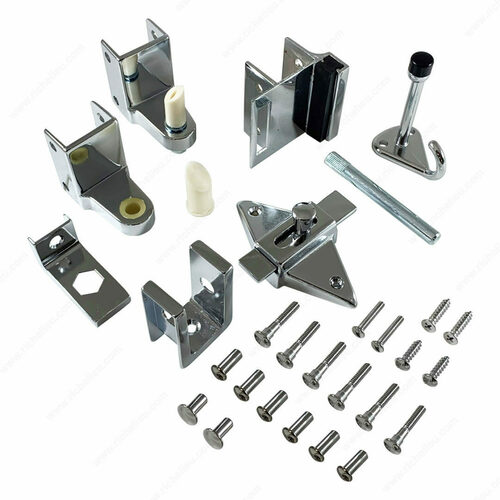 Richelieu 178000140 Inswing Door Pivot Hinge Hardware Kit
