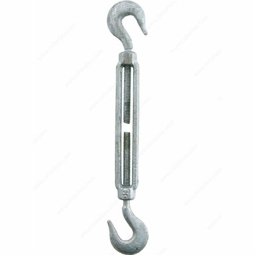 Richelieu 180150 Galvanized Long Turnbuckle Hook