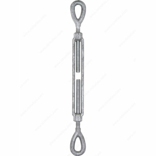 Richelieu 181980 Galvanized Eye-Eye Long Turnbuckle