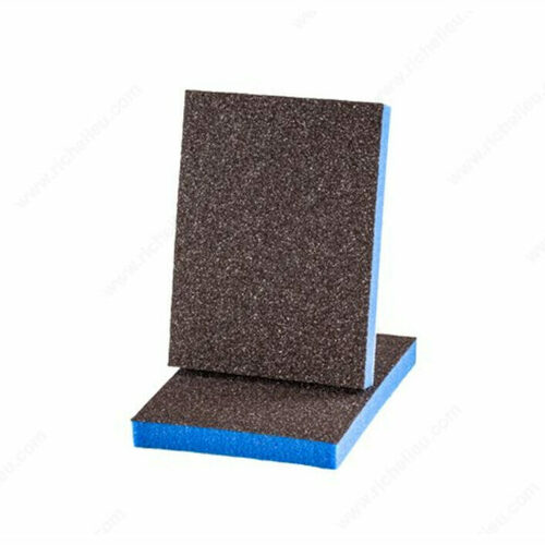 Richelieu ESPB34SF Ekasilk Plus 10mm Sanding Sponge 76.2mm x 101.6mm Hook Loop