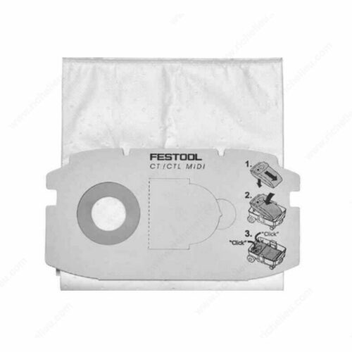 Richelieu FS498411 SELFCLEAN MIDI/5 Filter Bag SC FIS-CT