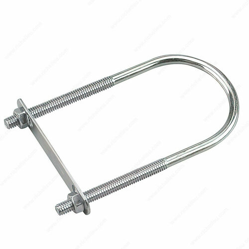 Richelieu 2166XB U-Bolt with Plate and Hex Nut