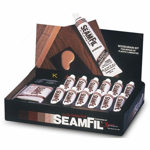 Richelieu 2202 SeamFil Woodgrain Kit for Plastic Laminate Repair