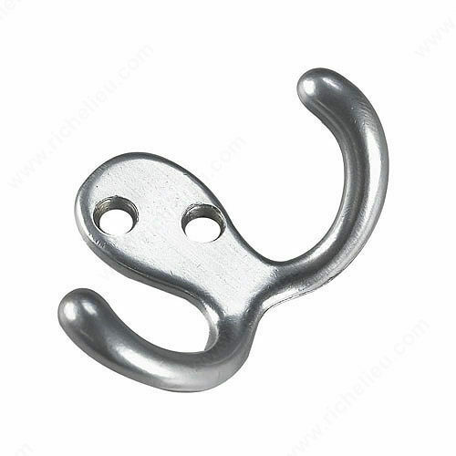 Richelieu 2235SCR Double Wardrobe Hook - 3 in 1 - Model 2235