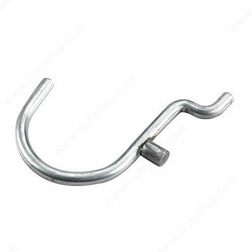Richelieu 23052XBC Curved Pegboard Hook