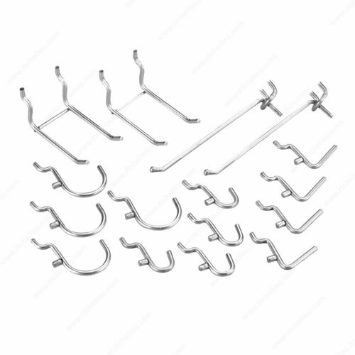 Richelieu 2379R Pegboard Hook Assortment for Garage and Workshop