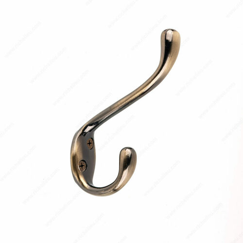 Richelieu 237ABV Heavy-Duty Coat Hook - 4.25 in - Model 237