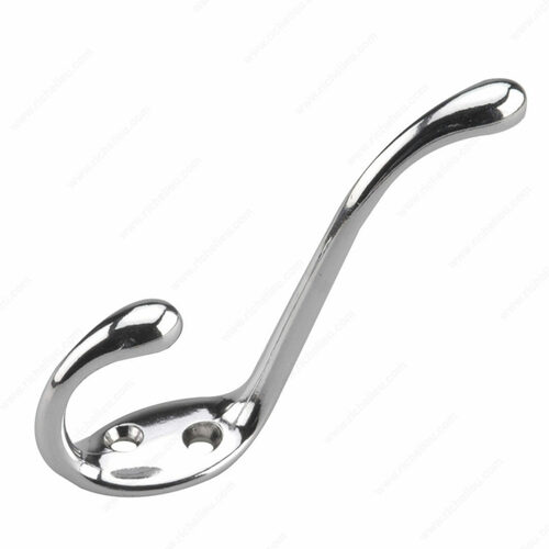 Richelieu 237CV Heavy-Duty Coat Hook - 4.25 in - Model 237