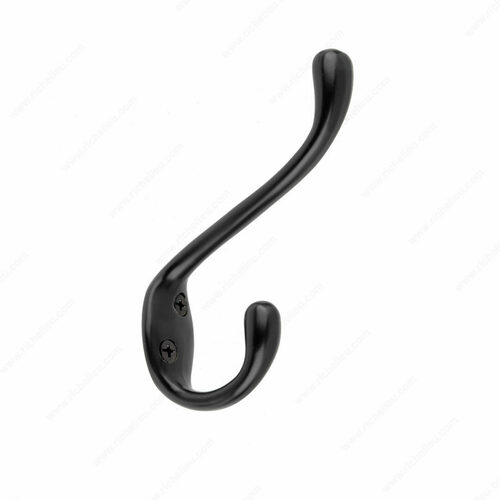 Richelieu 237FBV Heavy-Duty Coat Hook, 4.25 in