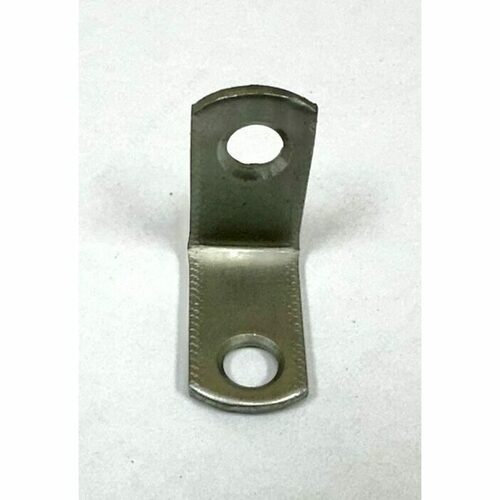 Richelieu 296510582 90 Steel Bracket with 2 Holes