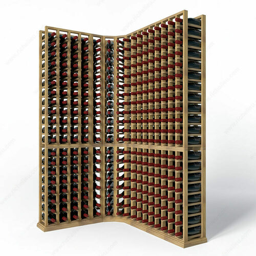 Richelieu WEBSO1259822 Wooden Wine Set 7 - 320 Bottles