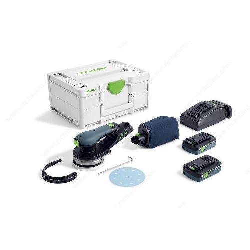 Richelieu FS577738 Cordless Random Orbit Sander ETSC 2 125 4.0 I-Plus