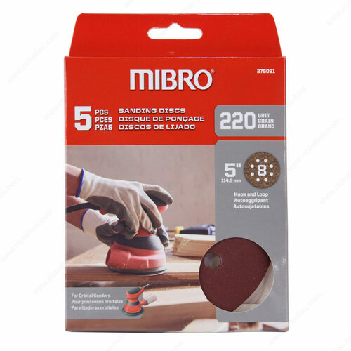 Richelieu 275081 5-Piece Sanding Disc Set