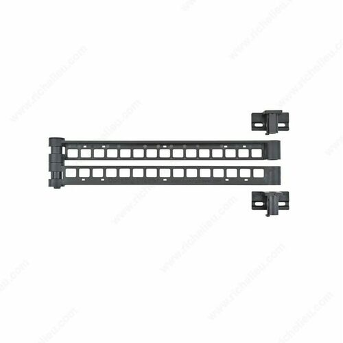 Richelieu WEBSO1250249 Docking Drawer Low-Voltage Cable Management Arms