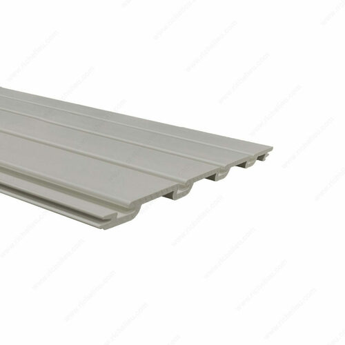 Richelieu 29100GRBC 8' PVC Slatwall Panels (2.44 m)