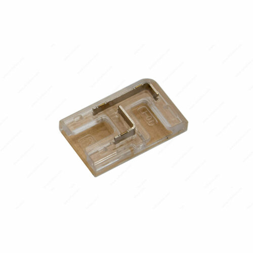 Richelieu LFLTPECON90DFE FlexTape Clear Connector, Back-To-Back, 90 (Bag of 5)