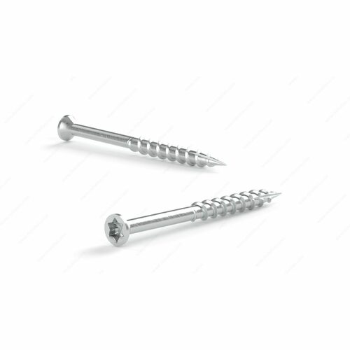 Richelieu THT17SLC71 Stainless Steel Type 17 Torx Trim Head Wood Screw, Coarse Thread