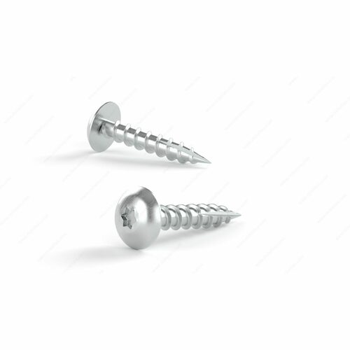 Richelieu TT17SLC858 Stainless Steel Type 17 Torx Truss Head Wood Screw, Single Lead