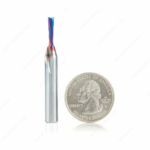 Richelieu WEBSO1257050 Spektra Solid Carbide Spiral Plunge Bit for Wood