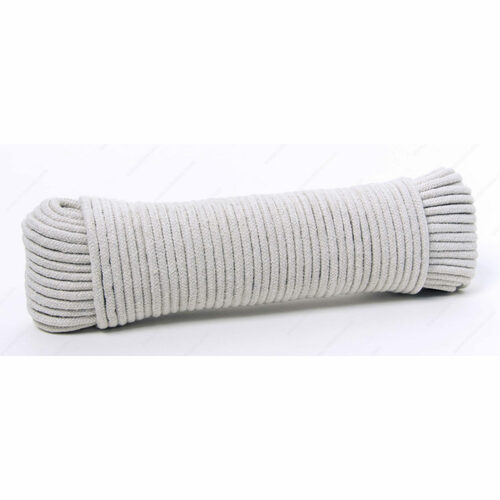 Richelieu 300001BGP04 Cotton-Polyester Diamond Braid Clothesline Rope