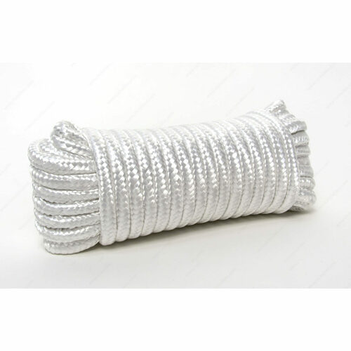 Richelieu 300111BGV1 Diamond Braid Nylon Rope
