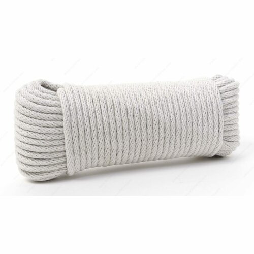Richelieu 300241BGP08 Smooth Braid Cotton Rope