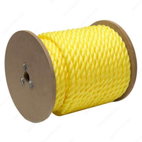 Richelieu 300551 Twisted Polypropylene Rope