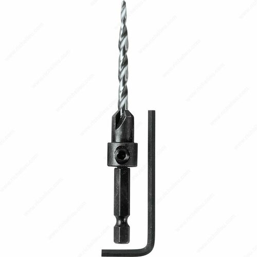 Richelieu 31202004 Taper Point Countersink Drill for Wood Screws