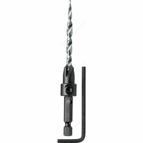Richelieu 31202006 Taper Point Countersink Drill for Wood Screws