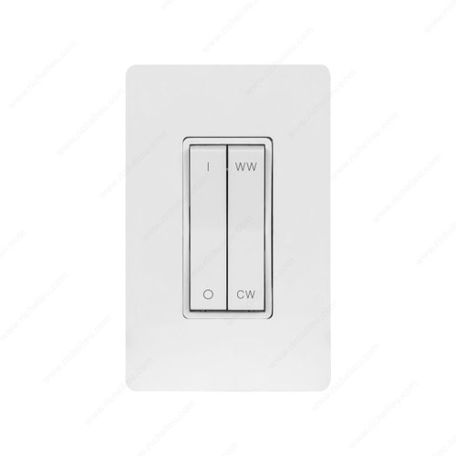 Richelieu RFD2802 Wireless Kinetic Switch for adjustable white LED Lights- BTRF